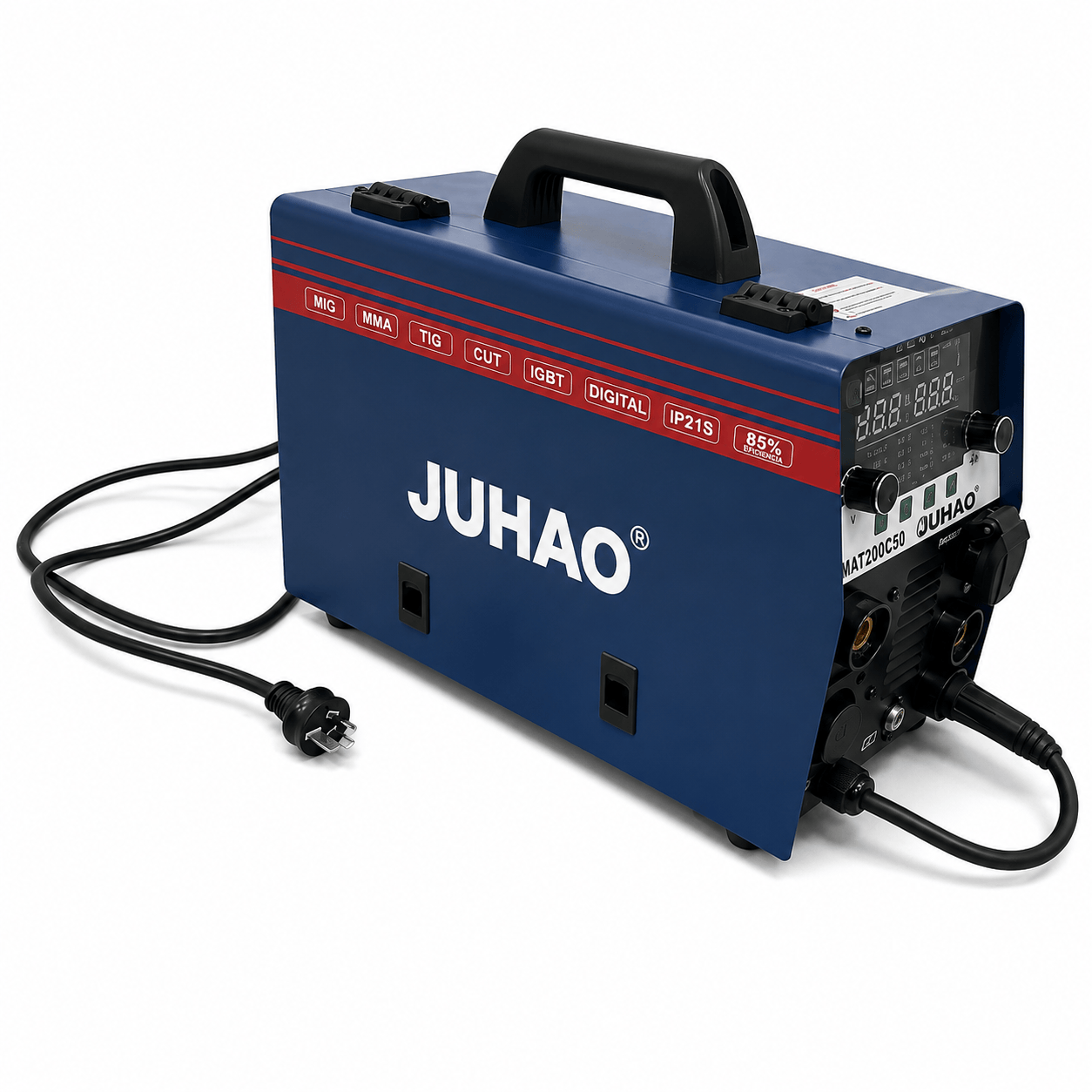 6-In-1 Dual Voltage Welder &amp; 40A Plasma Cutter, Pulse MIG TIG MMA 180A