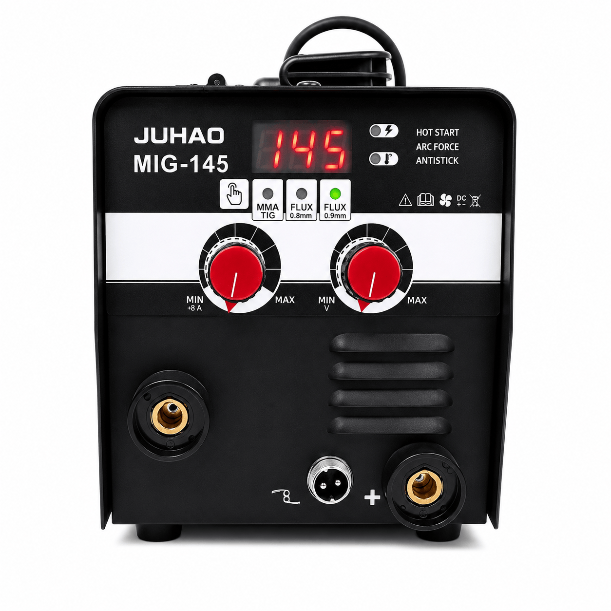 110V 3-in-1 Flux Core MIG, TIG & MMA Welder, 120A, Lightweight 2.85kg Design