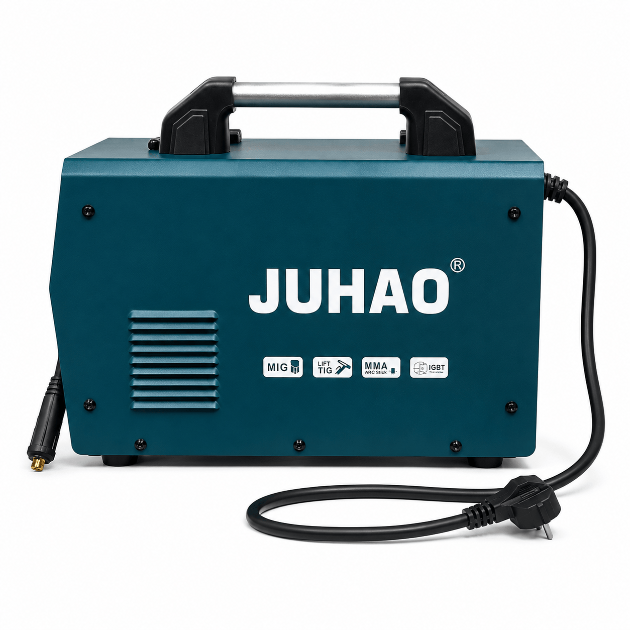 220V 200A 3-in-1 Welder with Gas MIG, Flux Core MIG, TIG & MMA, 60% Duty Cycle