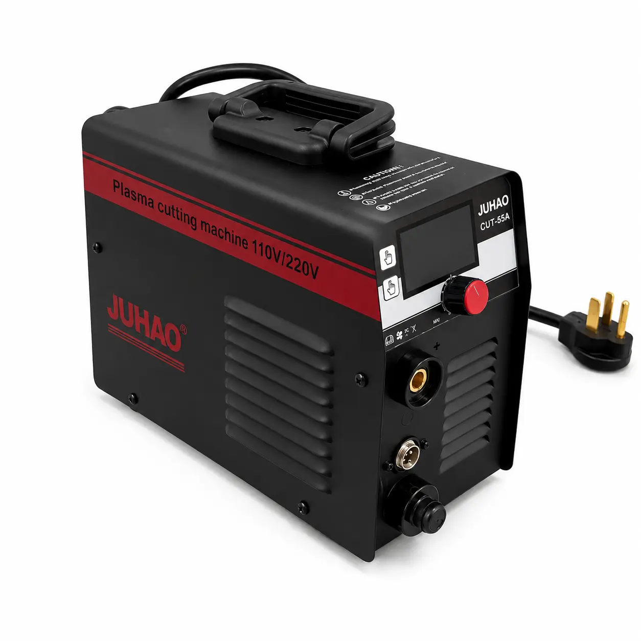 Dual Voltage 110V/220V 40A Plasma Cutter, IGBT Inverter, Cuts Up to 16mm Steel