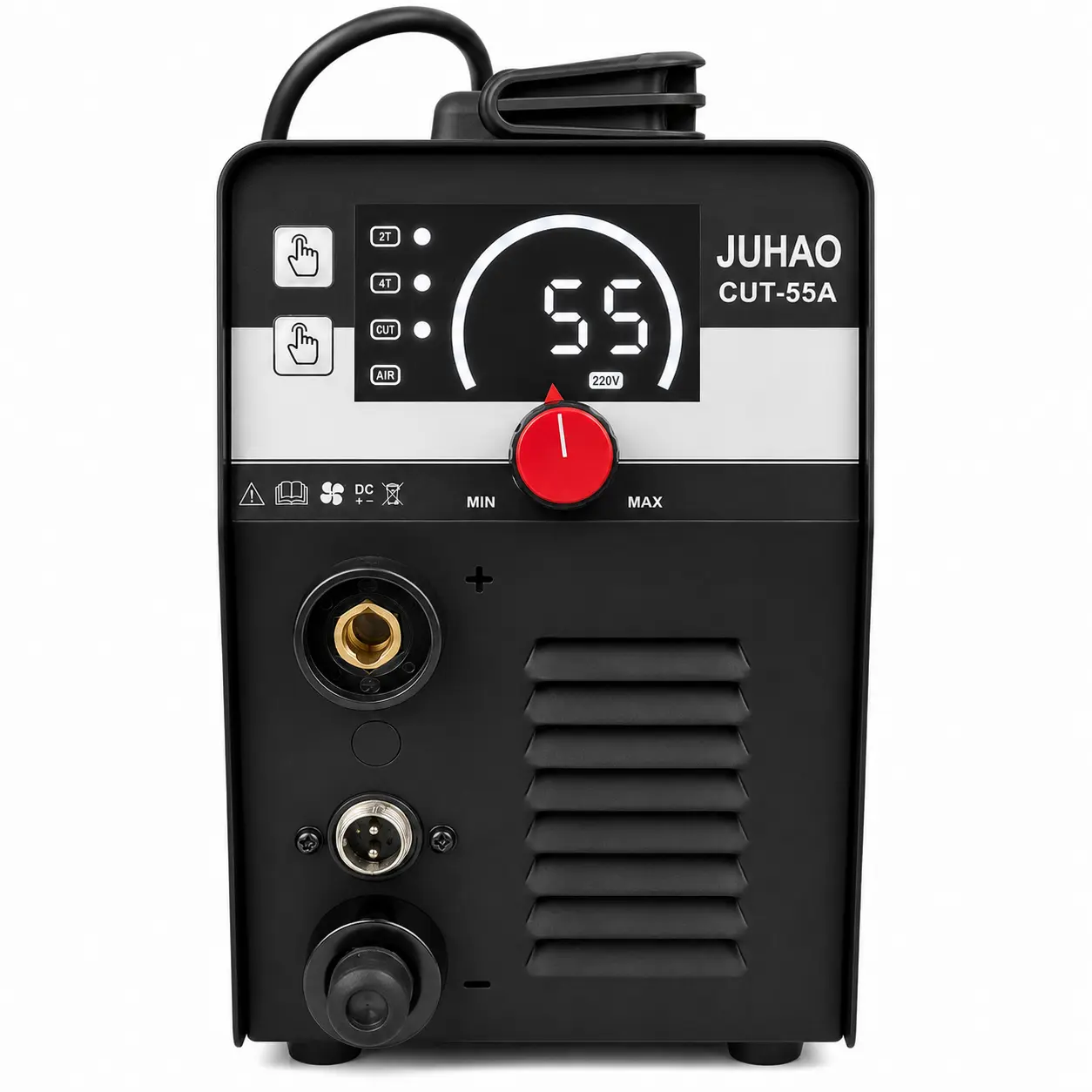 Dual Voltage 110V/220V 40A Plasma Cutter, IGBT Inverter, Cuts Up to 16mm Steel