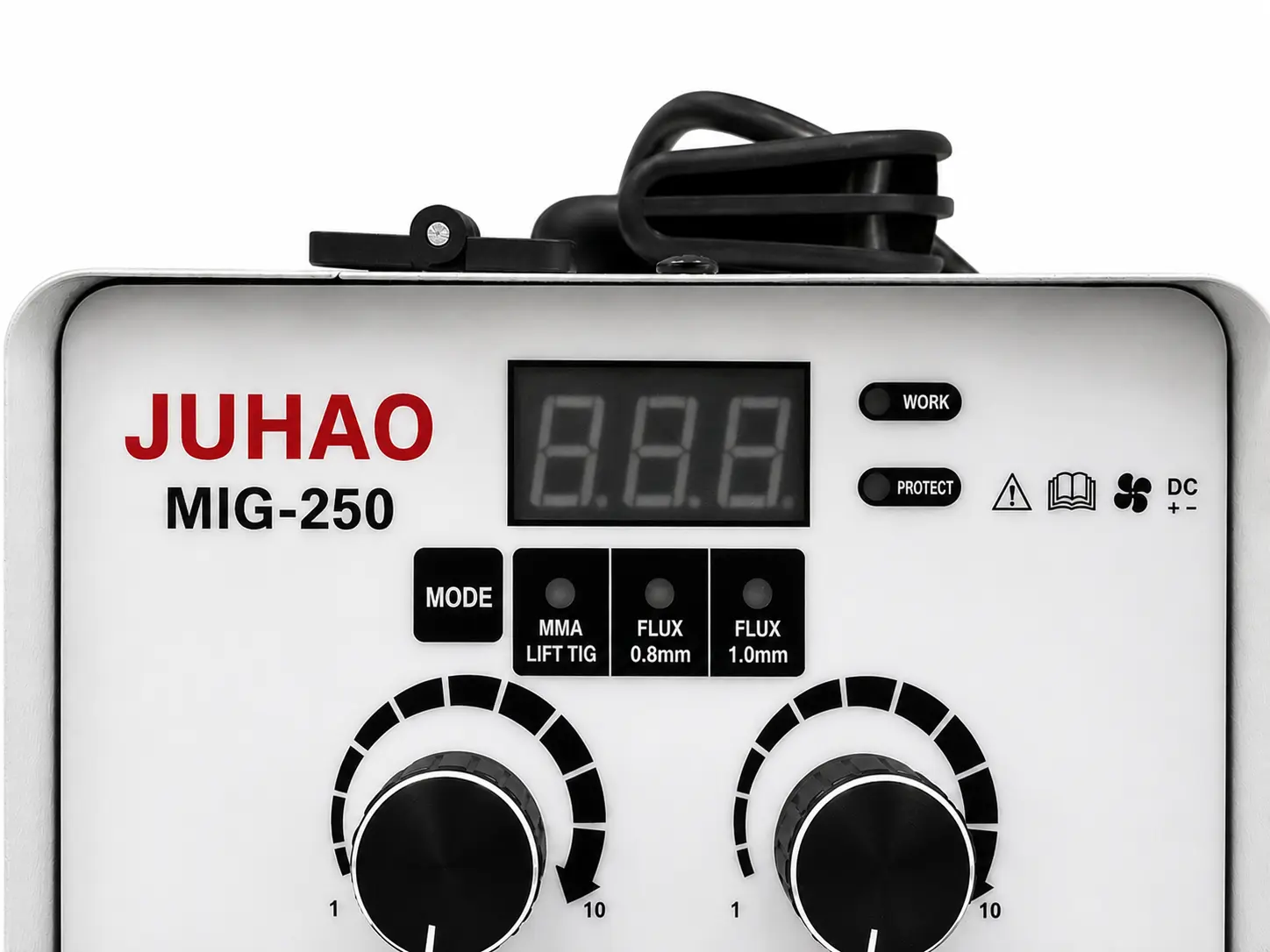 120A Gas & Flux Core MIG Welder, 220V IGBT Inverter, Portable 3.7kg Design